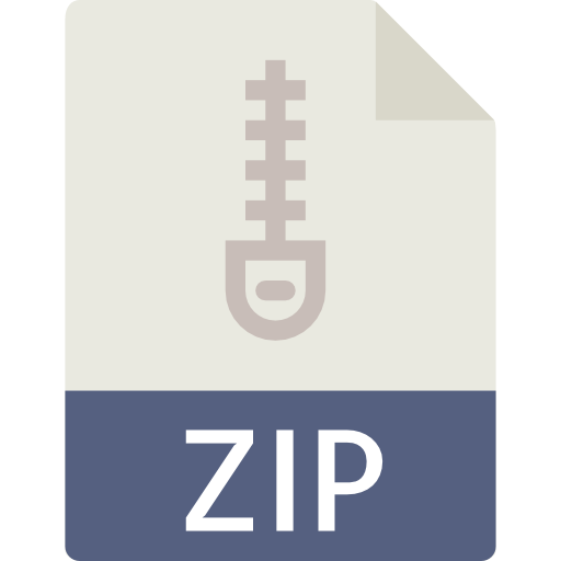 Zip free icon
