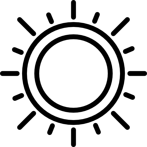 Sunny Basic Miscellany Lineal icon