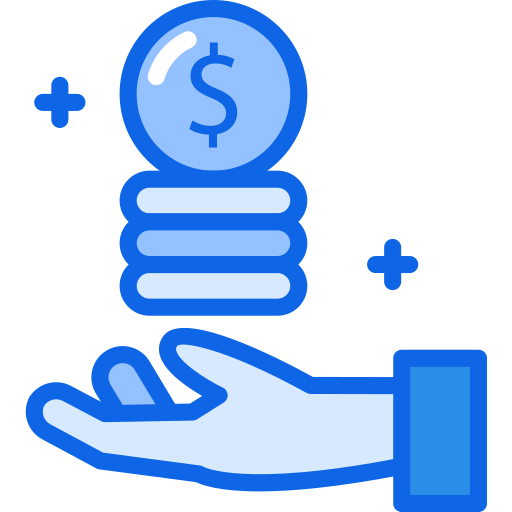 monedas icono gratis