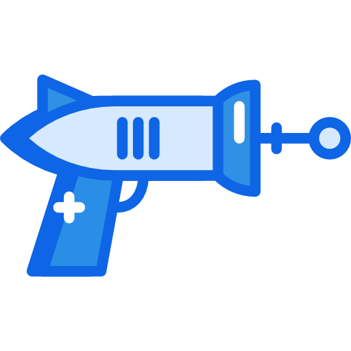 pistola espacial icono gratis