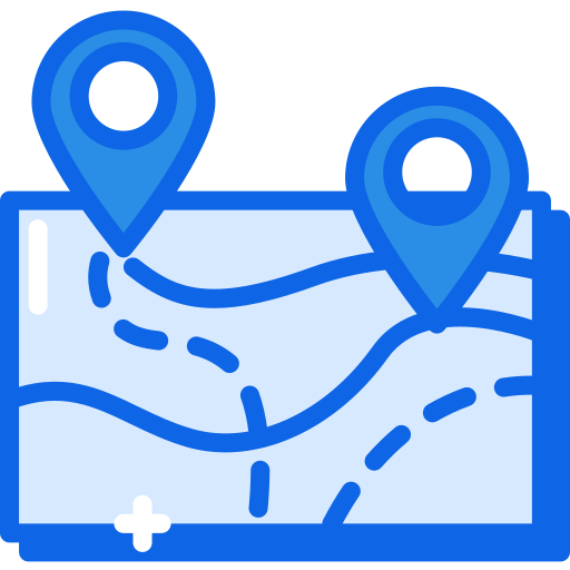 mapa icono gratis