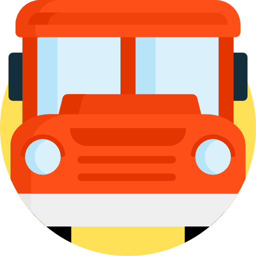 Ônibus escolar grátis ícone Ônibus escolar grátis ícone