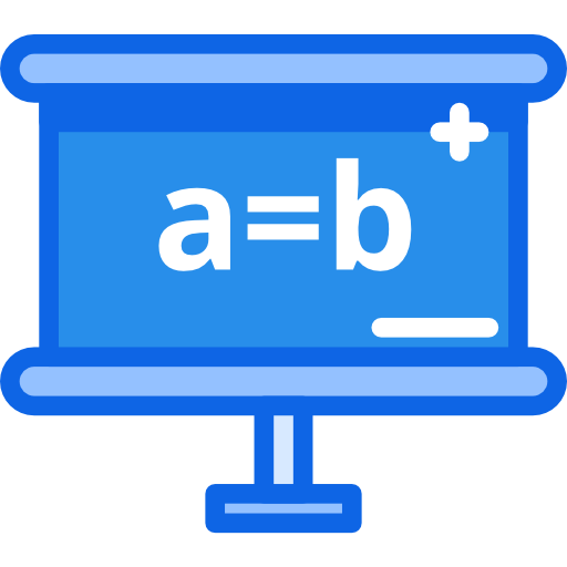 matemáticas icono gratis