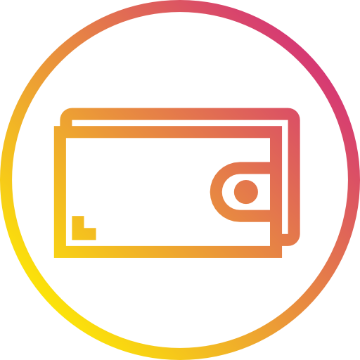 billetera icono gratis