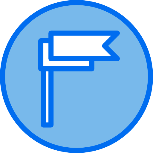 Flag free icon