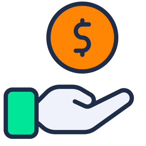 돈 무료 아이콘