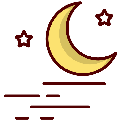 noite grátis ícone noite grátis ícone