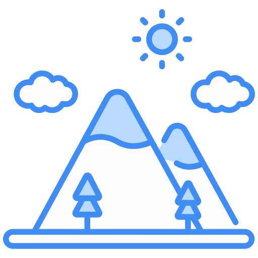 montagne Icône gratuit