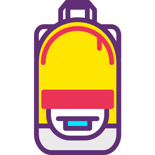 Backpack free icon
