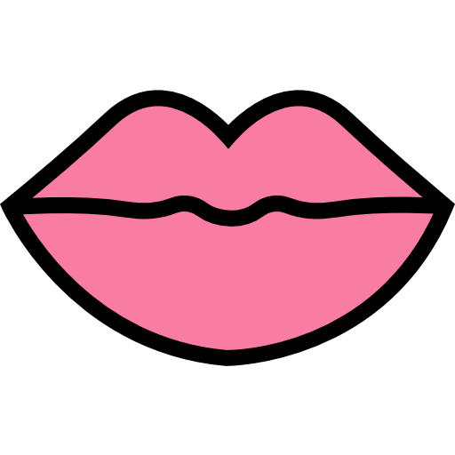 Lips Darius Dan Lineal Color icon