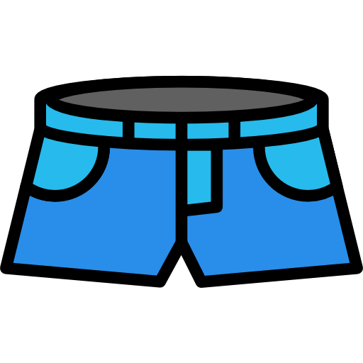 pantalones cortos icono gratis