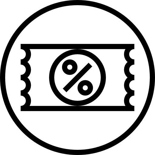 쿠폰 무료 아이콘