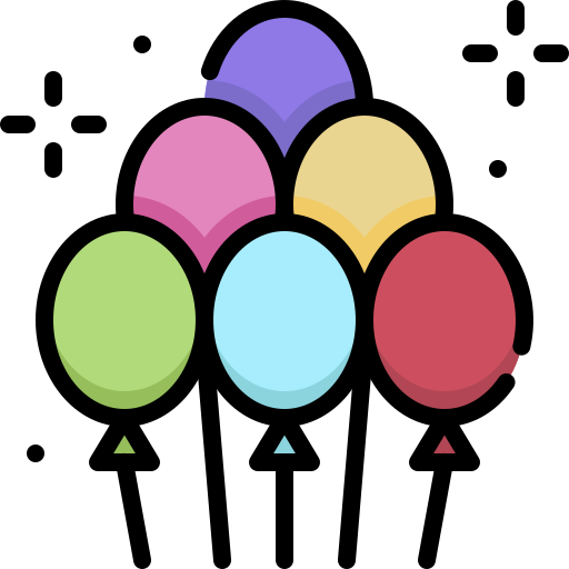 Воздушный шар бесплатно иконка