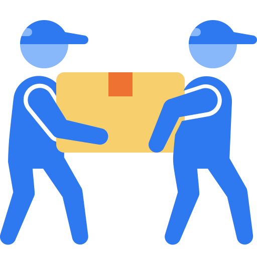 entrega icono gratis