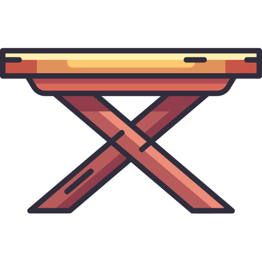 mesa de madera icono gratis