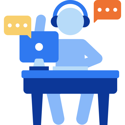 comunicación icono gratis