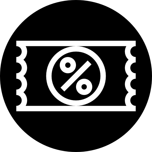 쿠폰 무료 아이콘