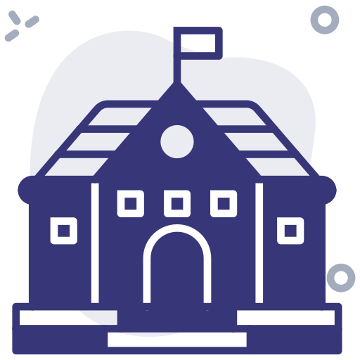 학교 무료 아이콘