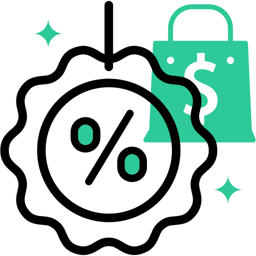 쇼핑 무료 아이콘