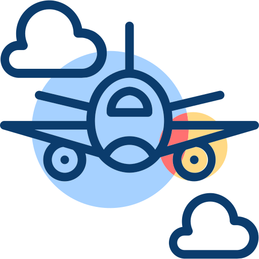 Travel free icon Travel free icon