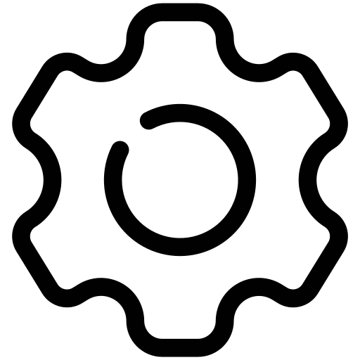 rueda dentada icono gratis