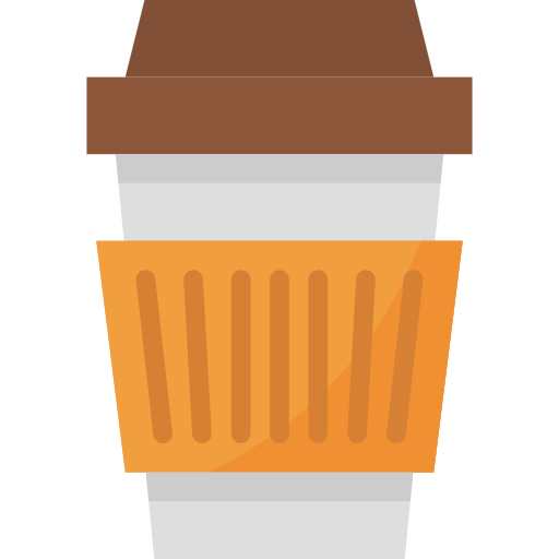 Coffee cup Aphiradee (monkik) Flat icon