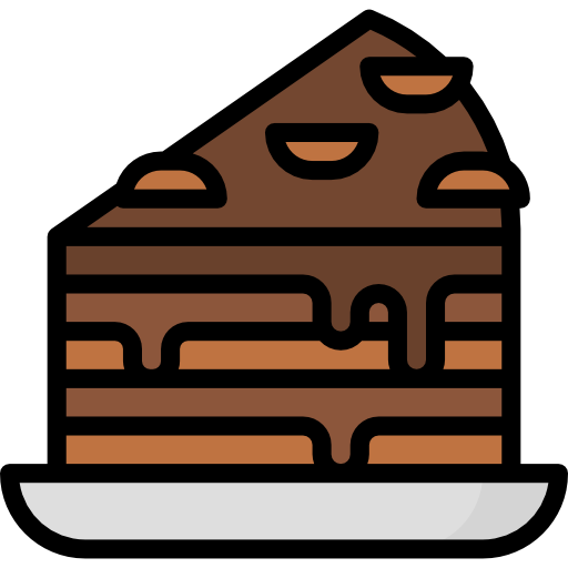 Piece Of Cake Aphiradee Monkik Lineal Color Icon 1312