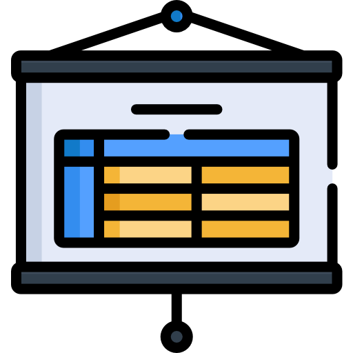 Presentation free icon