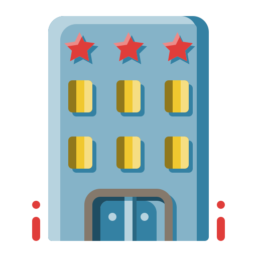 Hotel free icon Hotel free icon