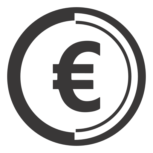 euro icono gratis