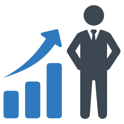 ganancia icono gratis