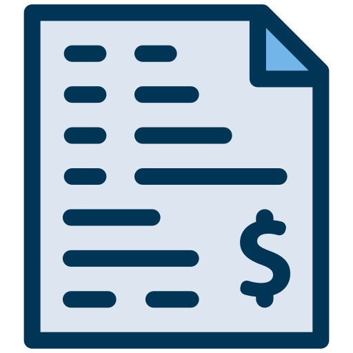 Bill free icon