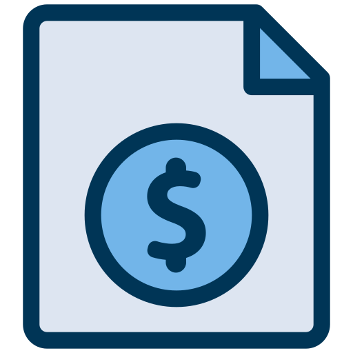 factura icono gratis