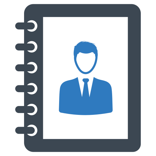 Контакты бесплатно иконка