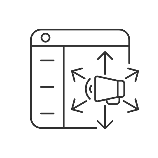 Distribution free icon