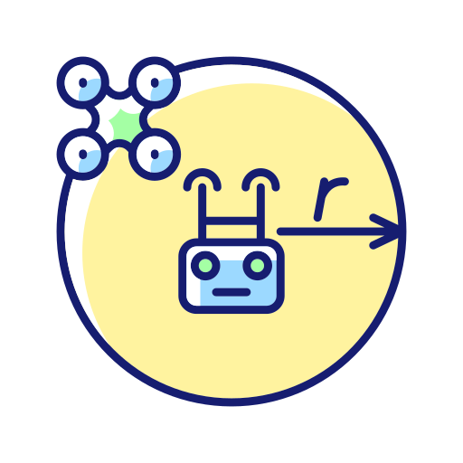 Radius free icon