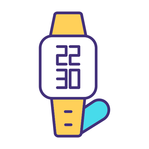 reloj de pulsera icono gratis