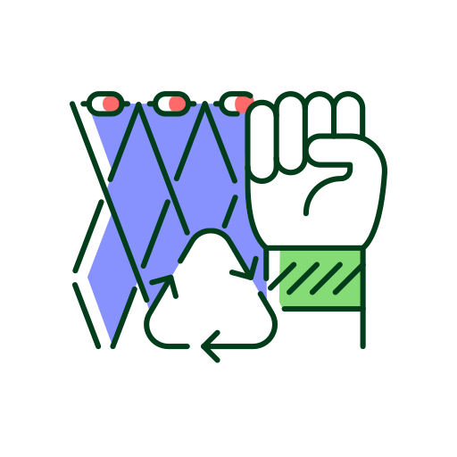 producto reciclado icono gratis