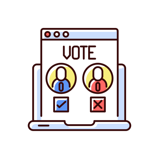 votación icono gratis