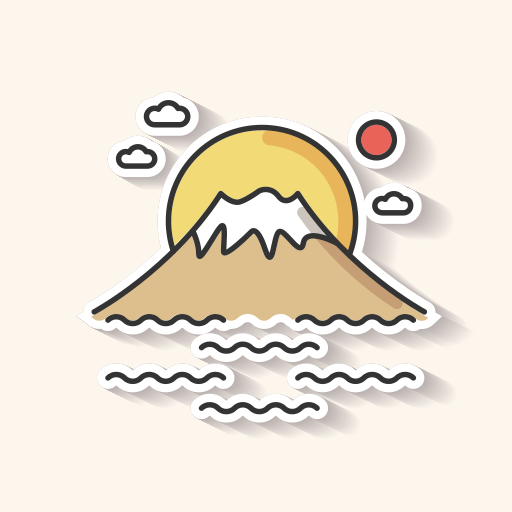 pico fujiyama icono gratis