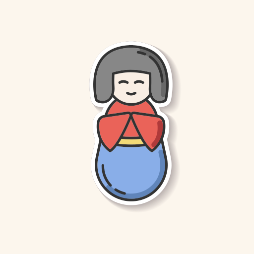 Japanese mascot free icon Japanese mascot free icon