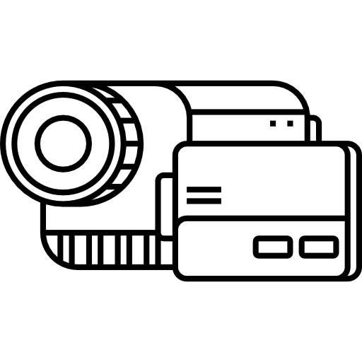 camara de video icono gratis