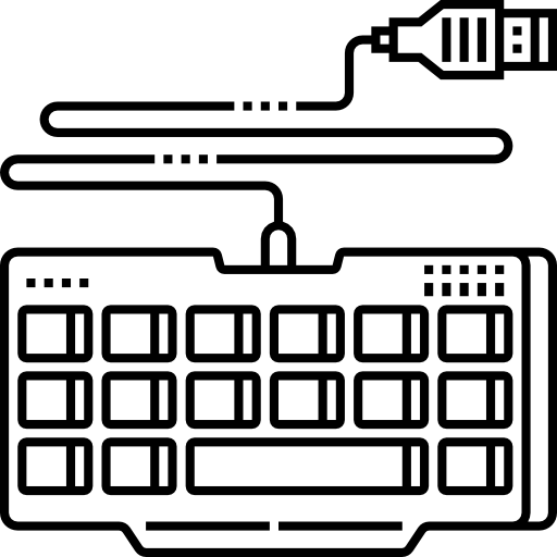 Keyboard free icon