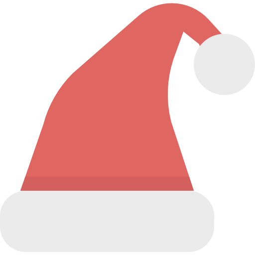 Design PNG E SVG De Gorro De Natal Do Papai Noel Para Camisetas