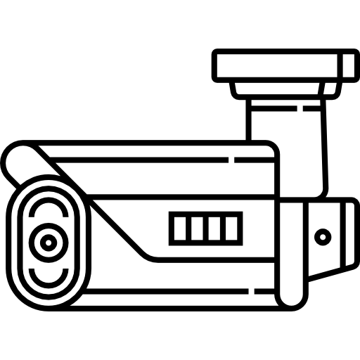 circuito cerrado de televisión icono gratis