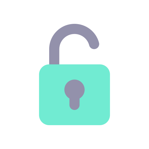 schloss öffnen kostenlos Icon