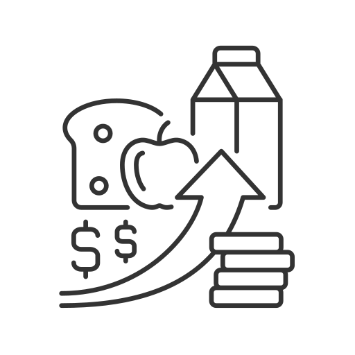 inflation Icône gratuit