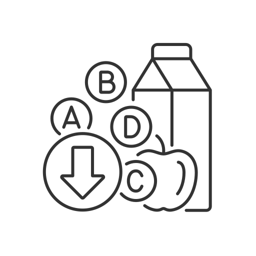 desnutrición mineral icono gratis