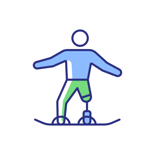 snowboarding icono gratis