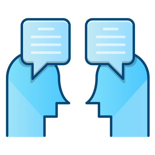comunicação grátis ícone